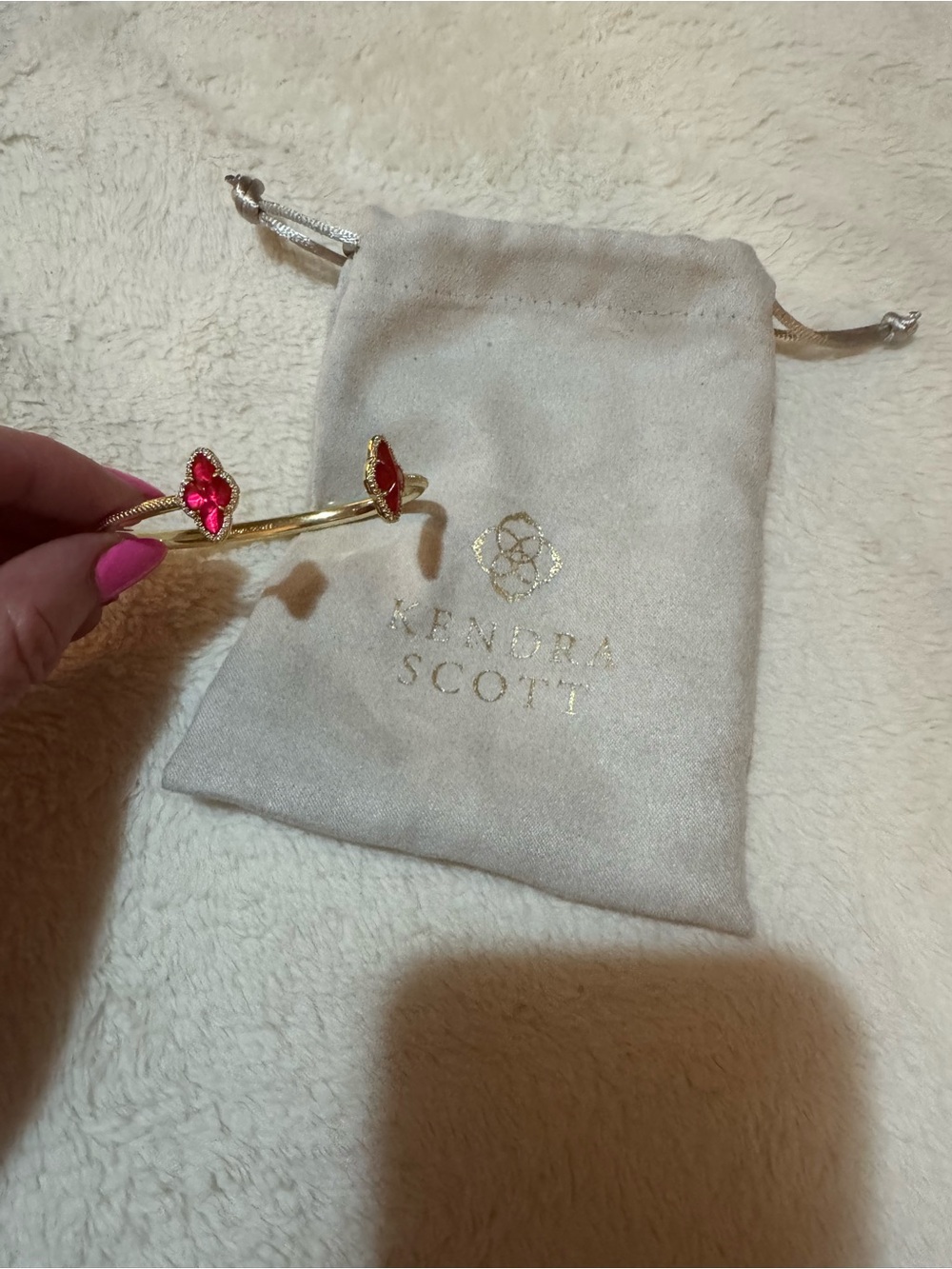 Bracelet with pouch